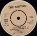 The Smiths That Joke Isn't Funny Anymore - 4pr UK 7" vinyl single (7 inch record / 45) SMI07TH09870