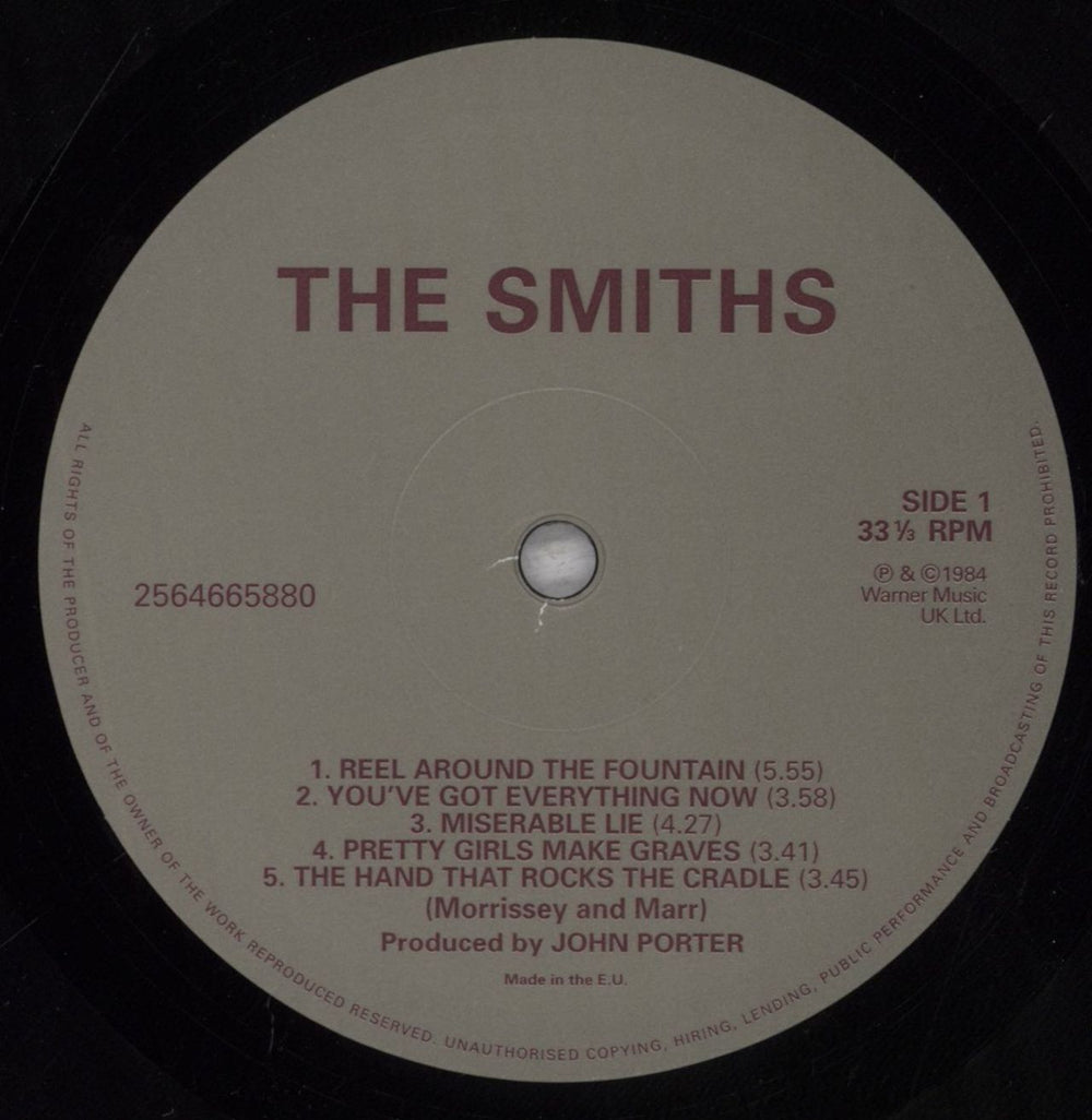 The Smiths The Smiths - 180gm EX UK vinyl LP album (LP record) SMILPTH838202