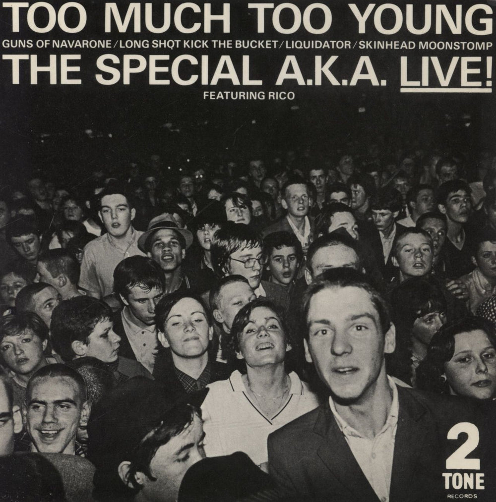 The Specials Too Much Too Young EP UK 7" vinyl single (7 inch record / 45) CHSTT7