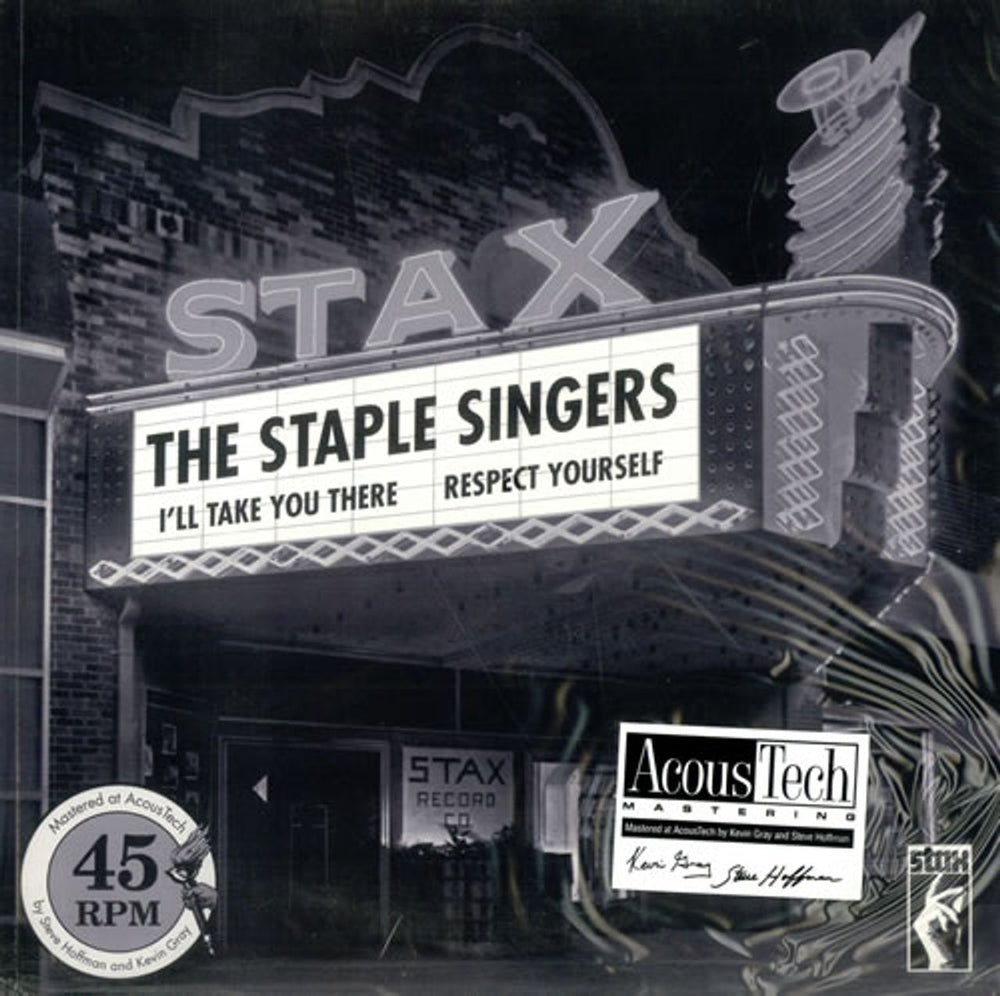 The Staple Singers Hit Singles US 12" vinyl single (12 inch record / Maxi-single) APP4116-45