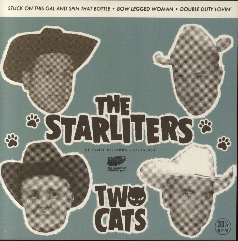 The Starliters Two Cats Spanish 7" vinyl single (7 inch record / 45) ET-15.039