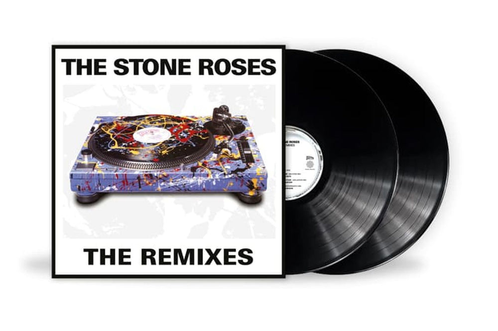 The Stone Roses The Remixes - Black Vinyl - Sealed UK 2-LP vinyl record set (Double LP Album) 19802947081