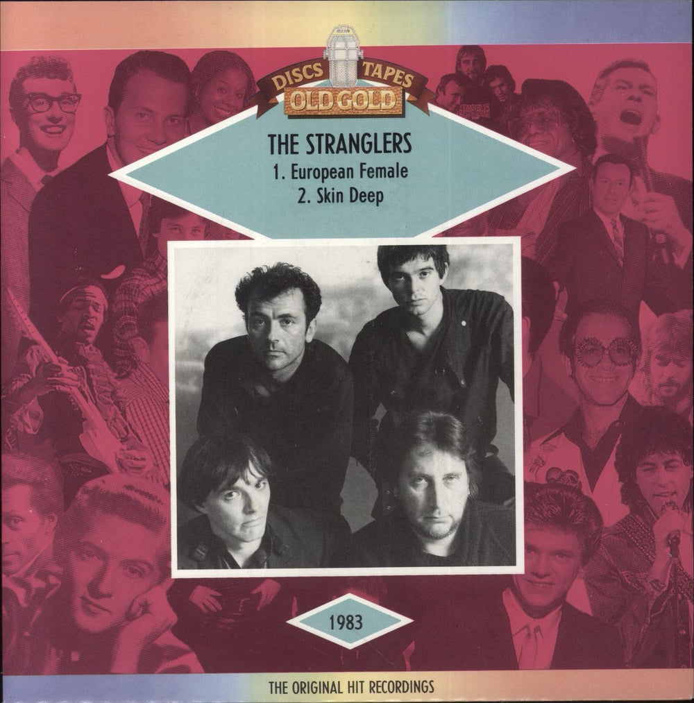 The Stranglers European Female / Skin Deep UK 7" vinyl single (7 inch record / 45) OG9964