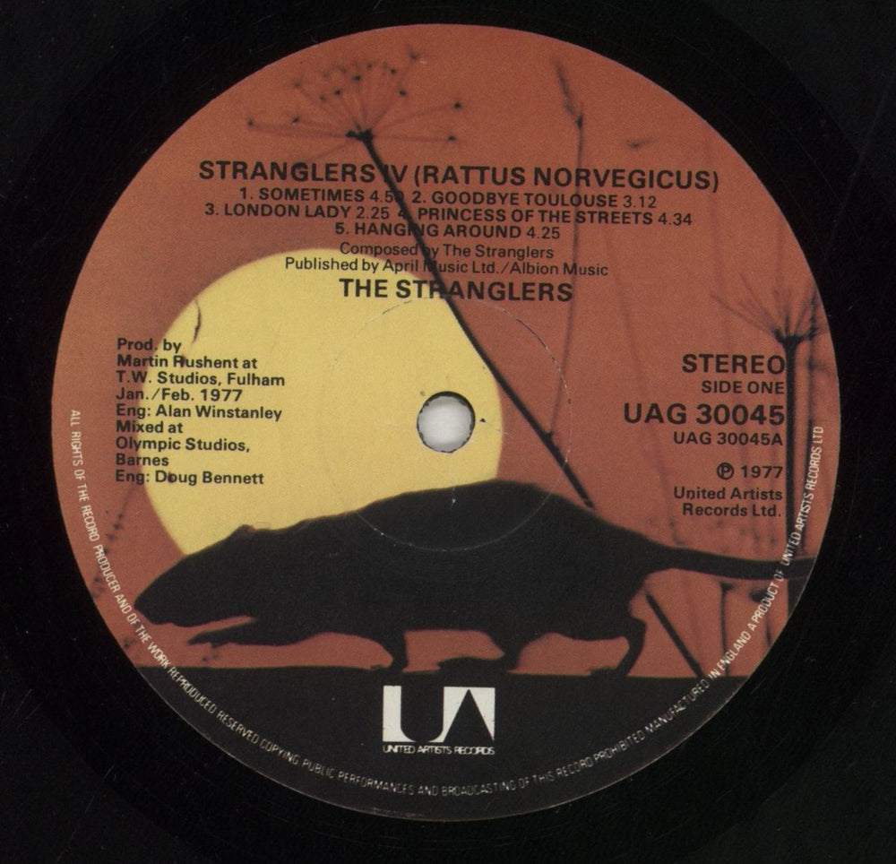 The Stranglers Rattus Norvegicus + 7" UK vinyl LP album (LP record) STRLPRA499832