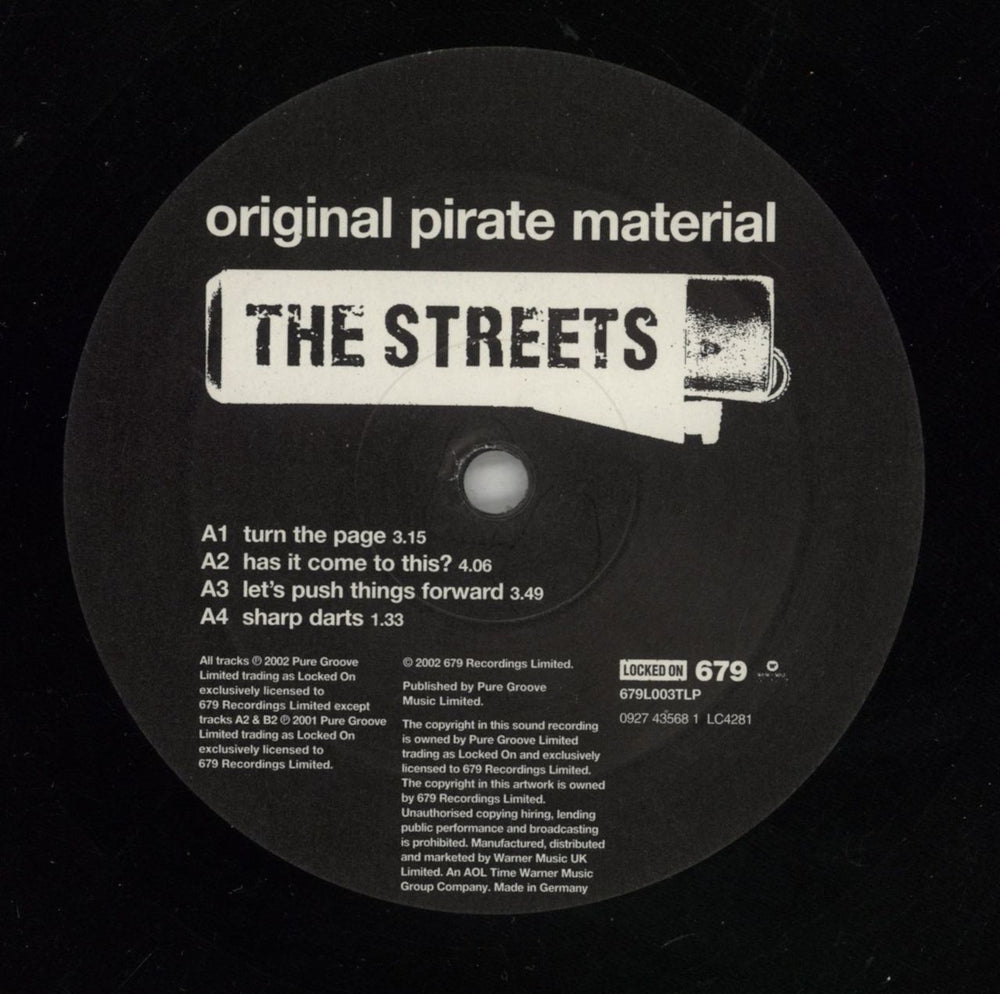 The Streets Original Pirate Material - 1st - EX German 2-LP vinyl record set (Double LP Album) RET2LOR867514