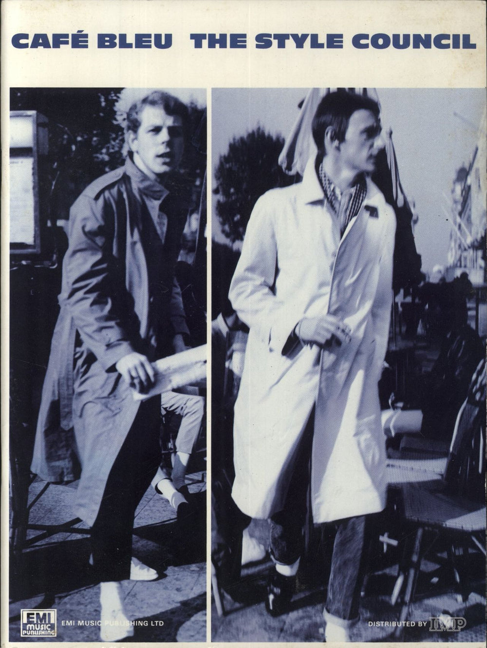 The Style Council Cafe Bleu UK book 0861753542