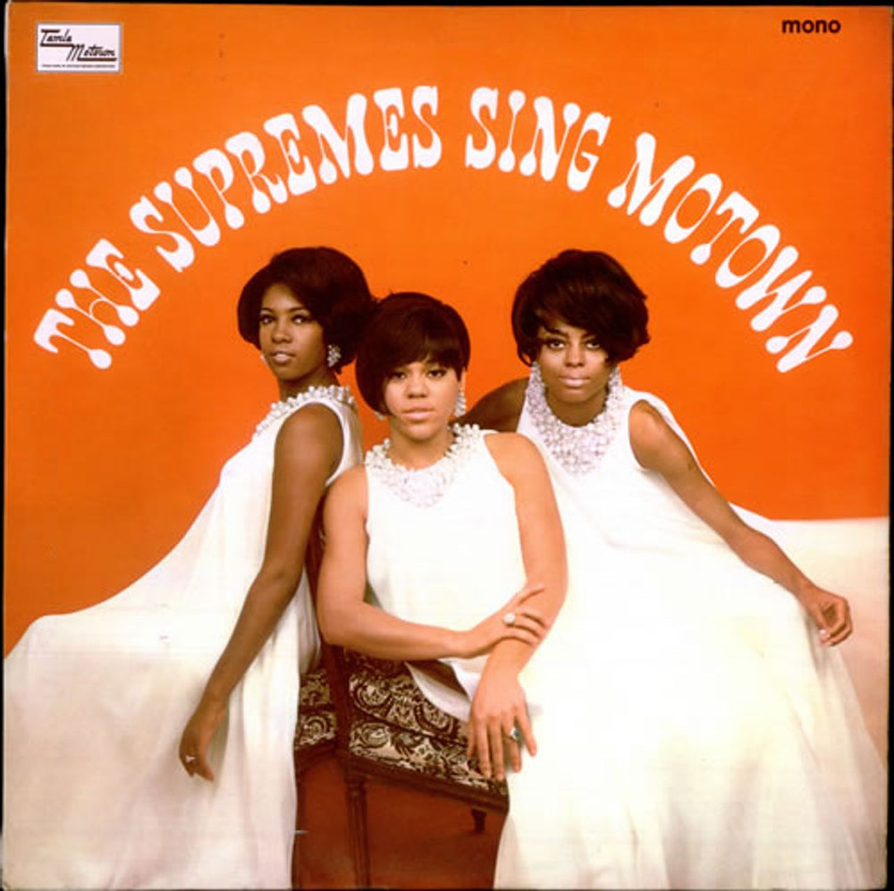 The Supremes The Supremes Sing Motown UK vinyl LP album (LP record) TML11047