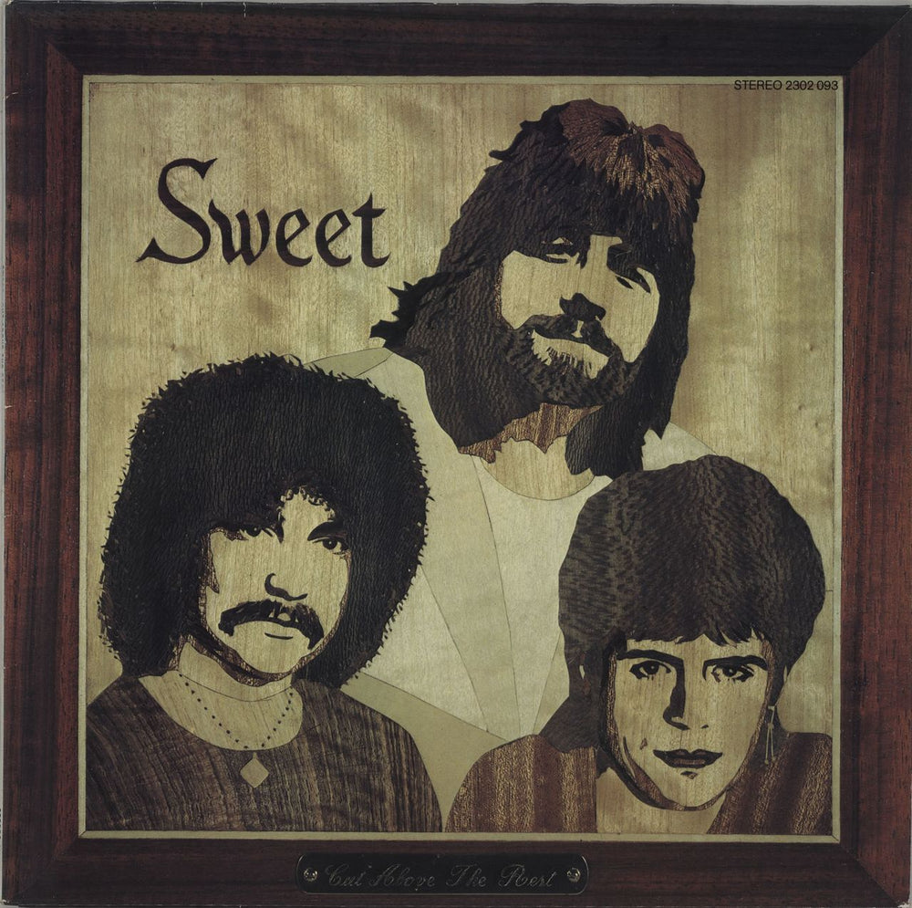The Sweet Cut Above The Rest German vinyl LP album (LP record) 2303093