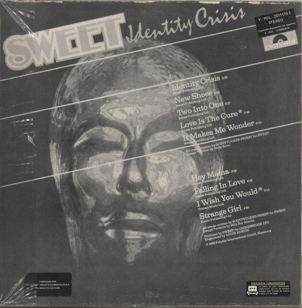 The Sweet Identity Crisis Peruvian vinyl LP album (LP record)