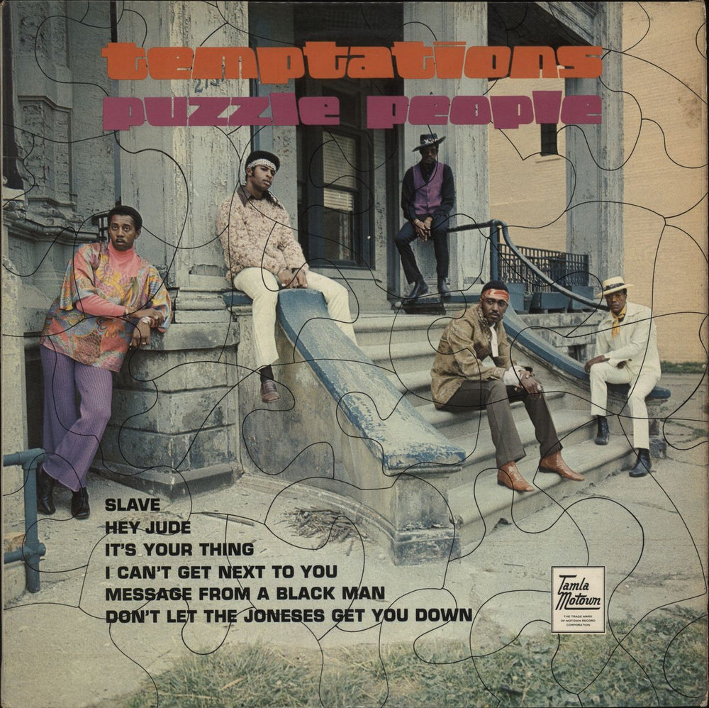 The Temptations Puzzle People UK vinyl LP album (LP record) STML11133