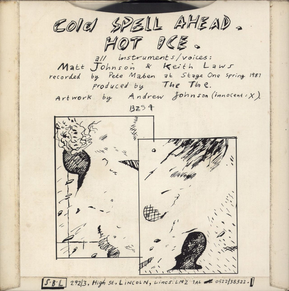The The Cold Spell Ahead - EX UK 7" vinyl single (7 inch record / 45)