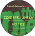 The The Cold Spell Ahead UK 12" vinyl picture disc (12 inch picture record) THE2PCO08717