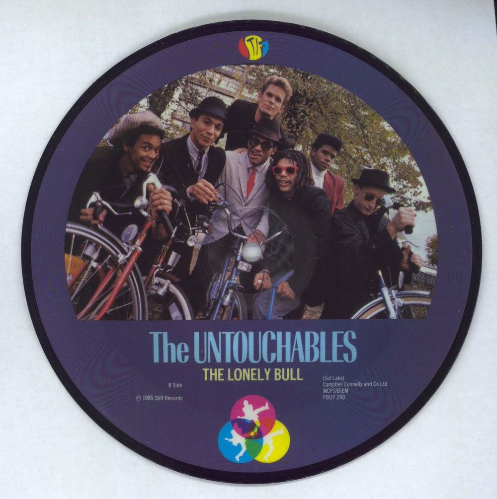 The Untouchables What's Gone Wrong UK 7" vinyl picture disc (7 inch picture disc single) UNB7PWH674777