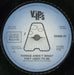 The V.I.P.'s Things Aren't What They Used To Be UK 7" vinyl single (7 inch record / 45) VIP07TH857052