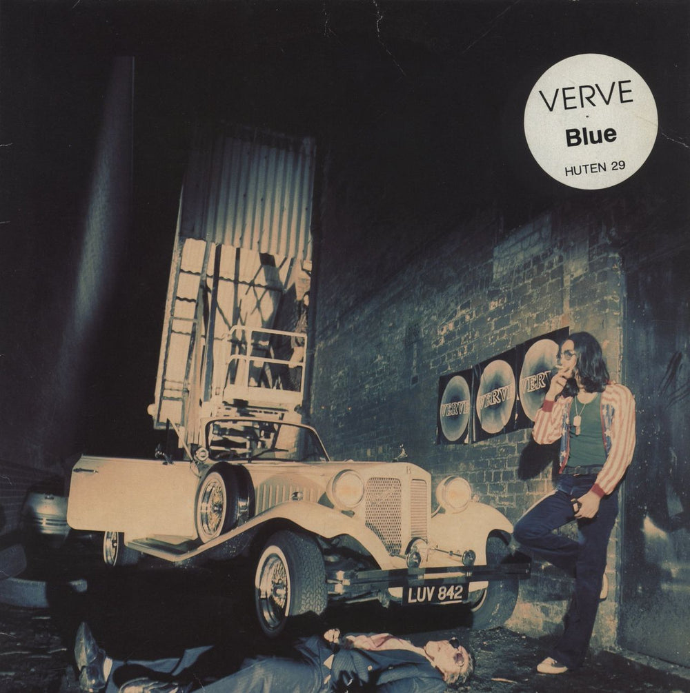 The Verve Blue - VG UK 10" vinyl single (10 inch record) HUTEN29