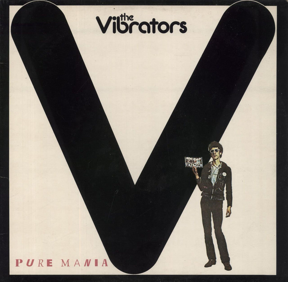 The Vibrators Pure Mania - EX UK vinyl LP album (LP record) EPC82097