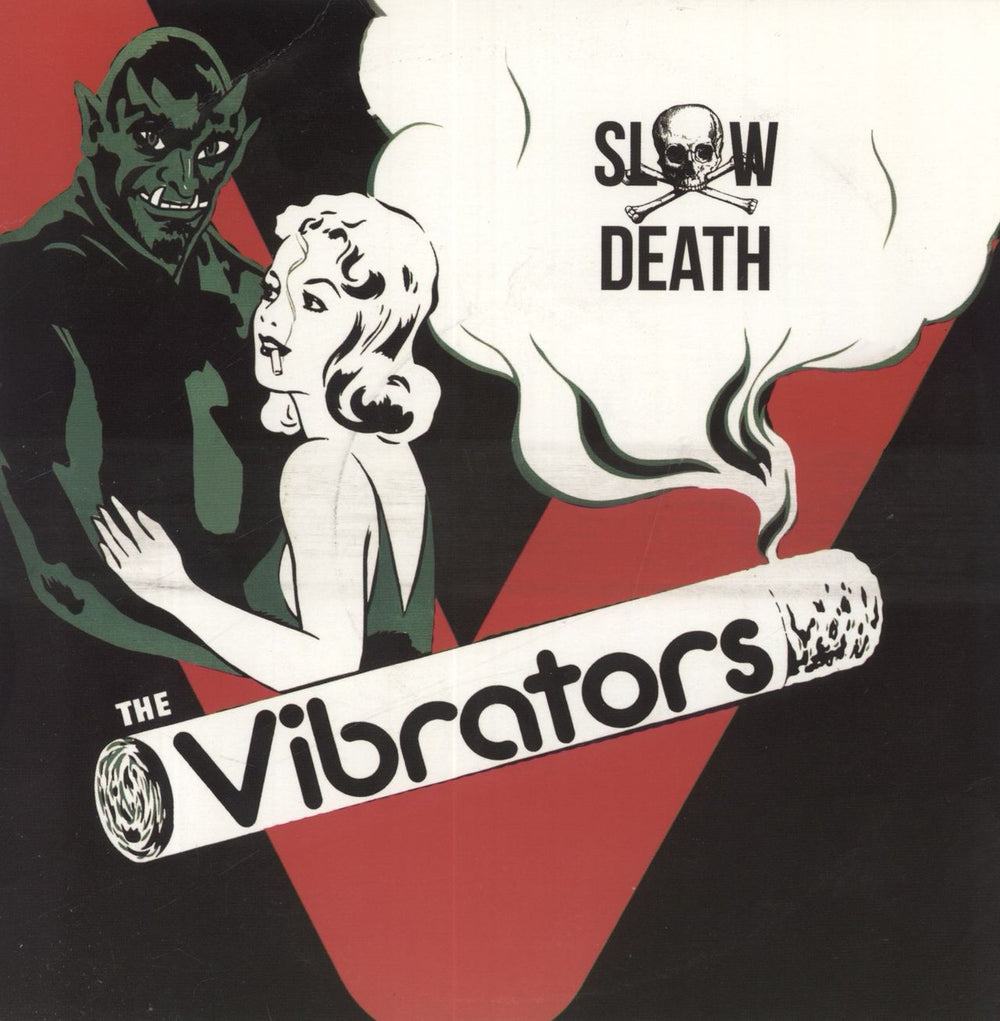 The Vibrators Slow Death US 7" vinyl single (7 inch record / 45) CLP0519