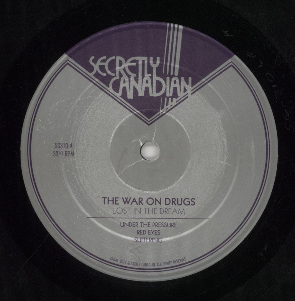 The War On Drugs Lost In The Dream US 2-LP vinyl record set (Double LP Album) X3R2LLO769917