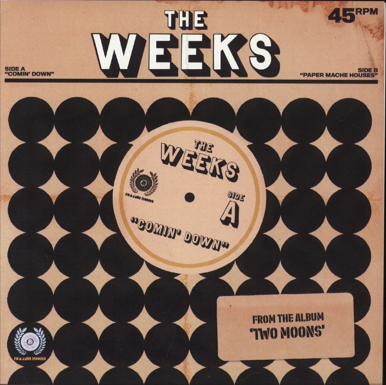 The Weeks Comin' Down - Test Pressing US 7" vinyl single (7 inch record / 45)
