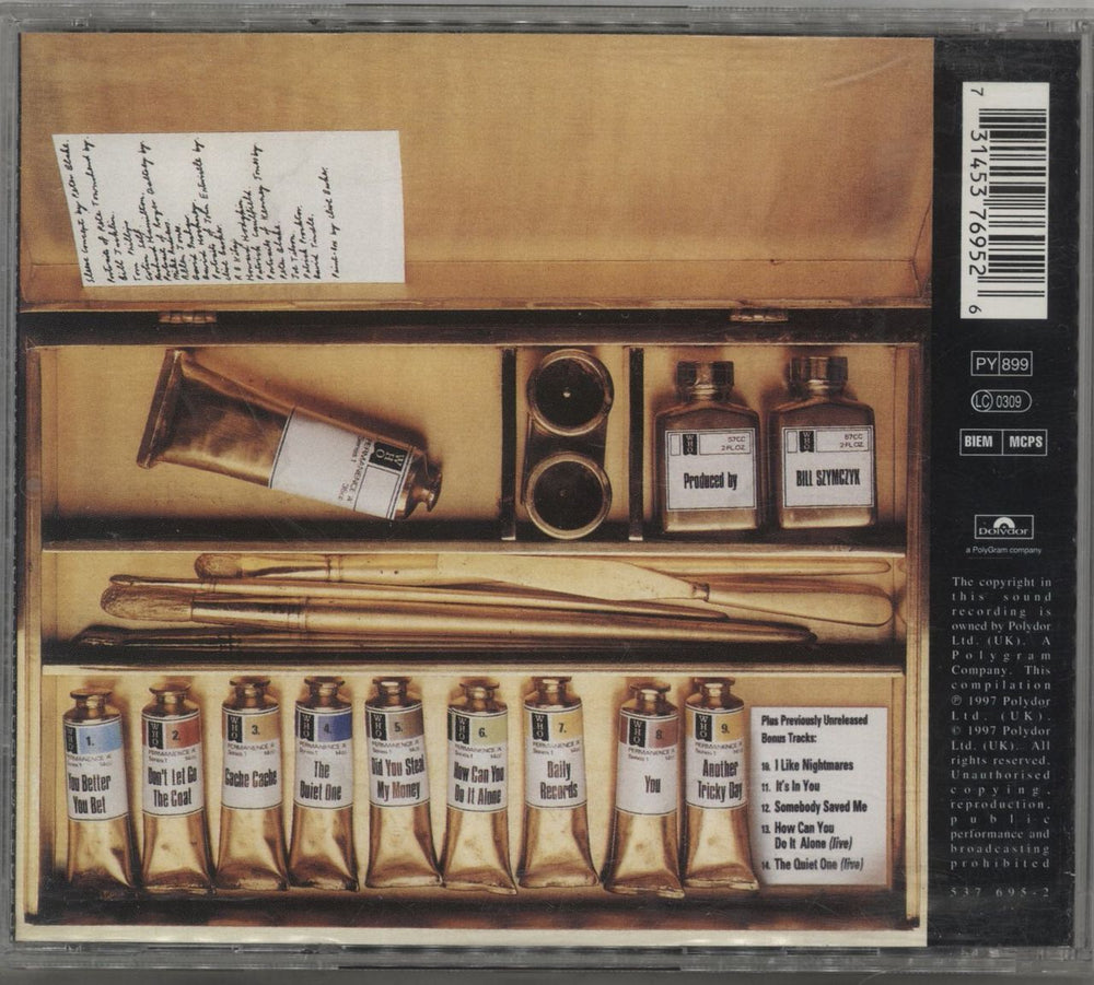 The Who Face Dances - Remastered UK CD album (CDLP) 731453769526