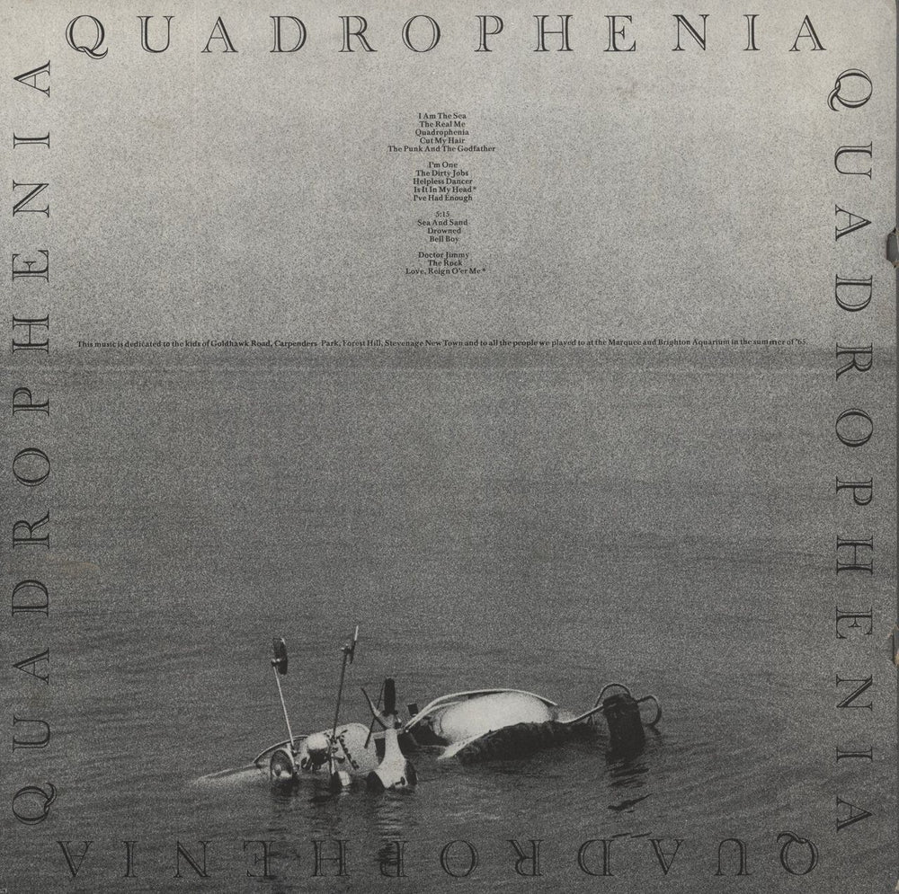The Who Quadrophenia - EX German 2-LP vinyl record set (Double LP Album)