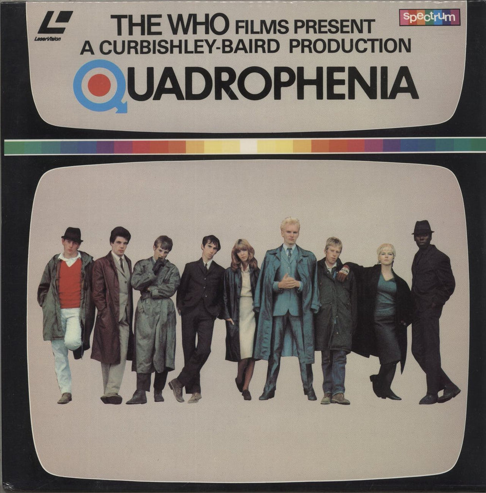 The Who Quadrophenia UK laserdisc / lazerdisc 7901861