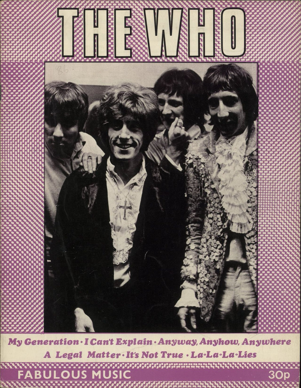 The Who The Who US book SONGBOOK