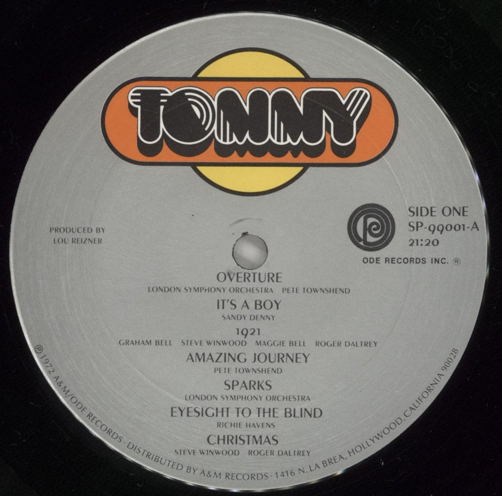 The Who Tommy - Complete - EX US Vinyl Box Set