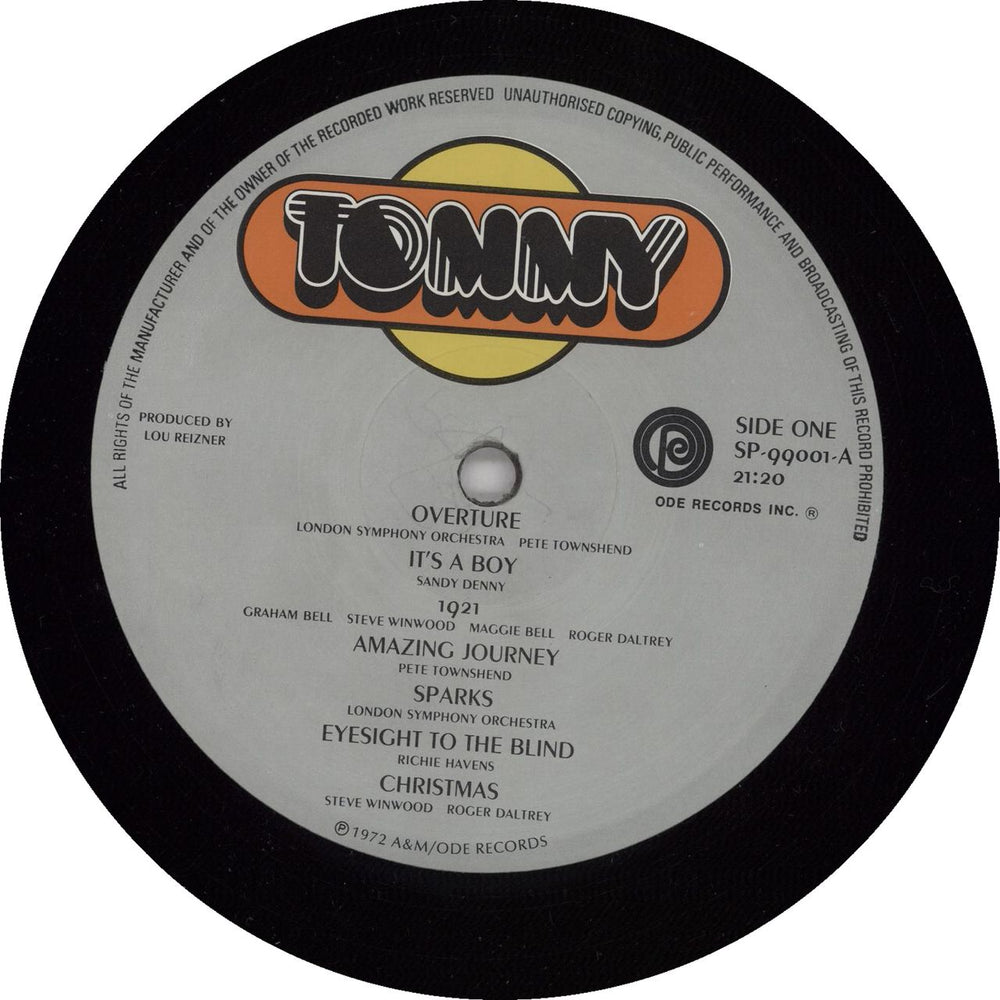 The Who Tommy - UK Packaging US Vinyl Box Set