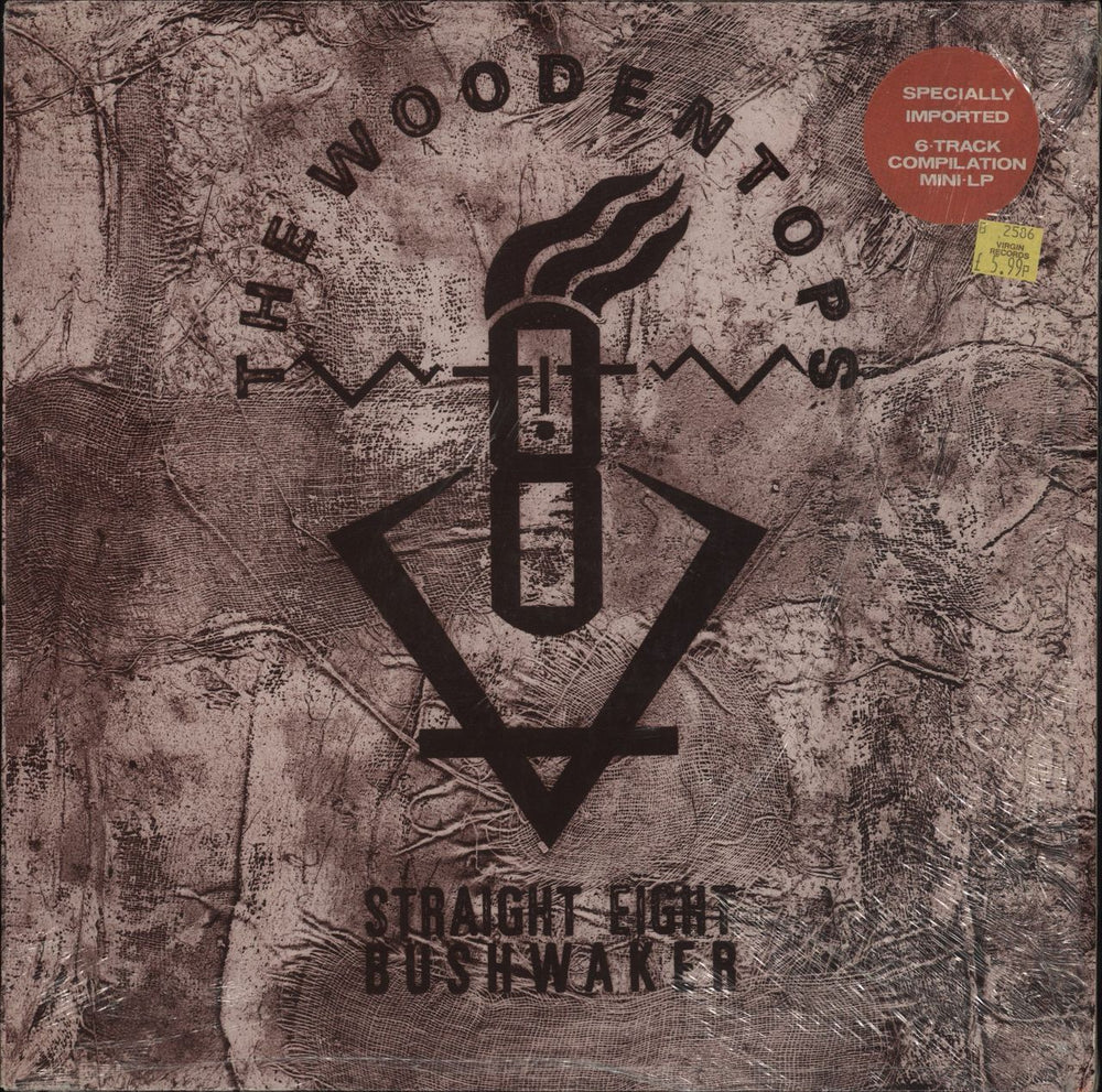 The Woodentops Straight Eight Bushwaker Dutch vinyl LP album (LP record) MD7974