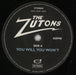 The Zutons You Will You Won't UK 7" vinyl single (7 inch record / 45) TZT07YO280113