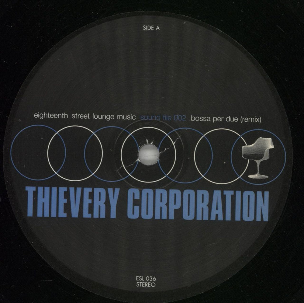 Thievery Corporation Sound File 002 US 10" vinyl single (10 inch record) THV10SO869754
