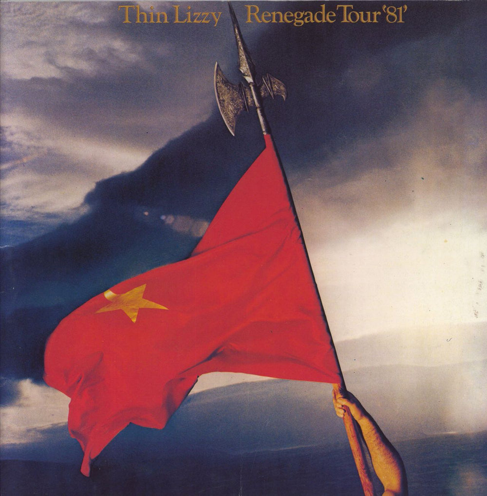 Thin Lizzy Renegade Tour '81 + Poster & Ticket Stub UK tour programme TOUR PROGRAMME