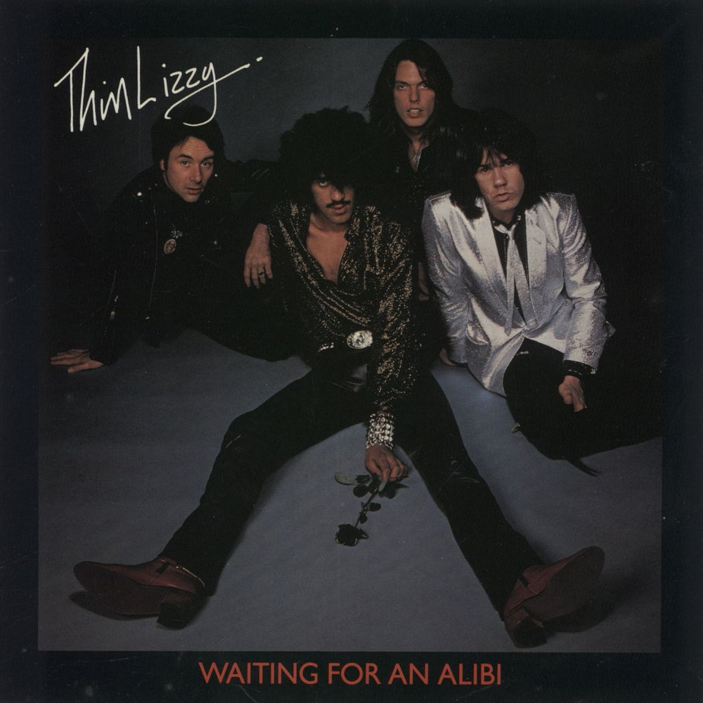 Thin Lizzy Waiting For An Alibi - P/S + Insert - Jukebox UK 7" vinyl single (7 inch record / 45) LIZZY003