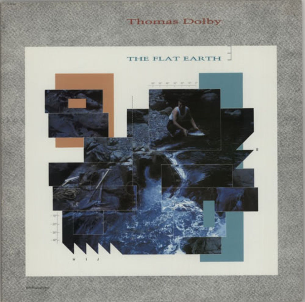 Thomas Dolby The Flat Earth US vinyl LP album (LP record) ST-12309