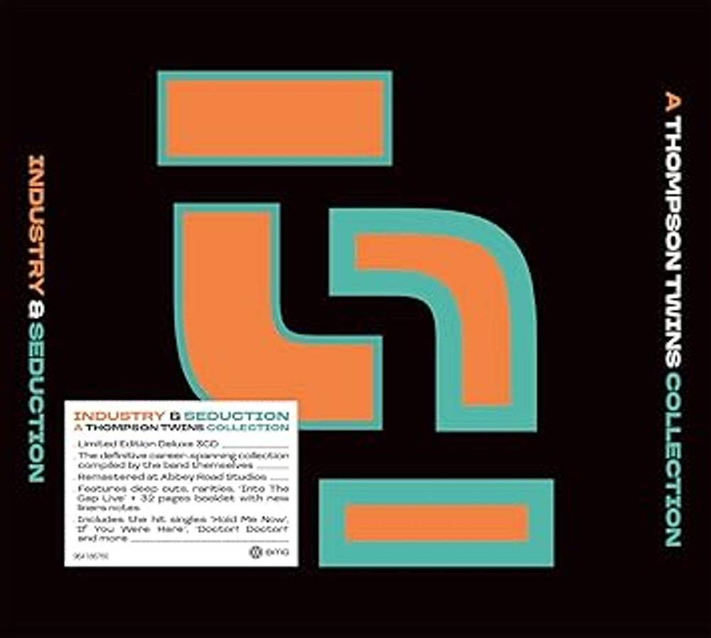 Thompson Twins Industry & Seduction: A Thompson Twins Collection - Deluxe 3-CD Set - Sealed UK 3-CD album set (Triple CD) 4099964186765