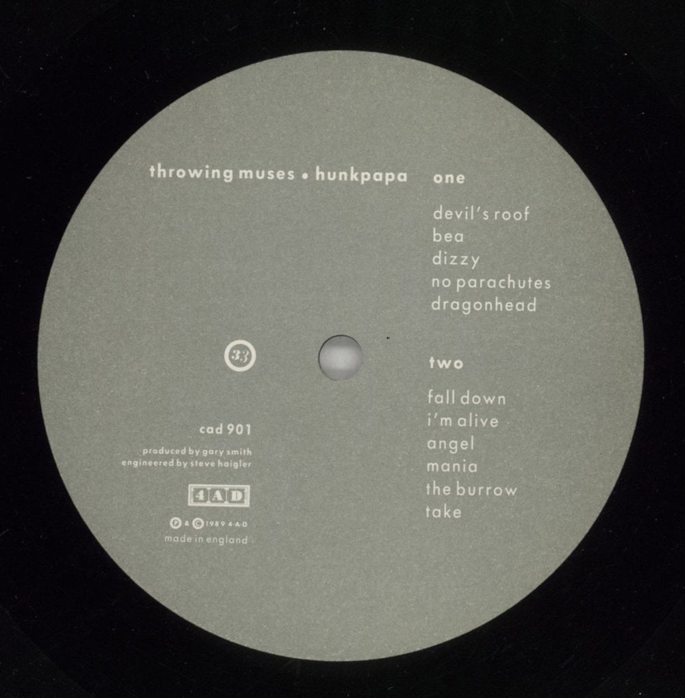 Throwing Muses Hunkpapa - Flipback sleeve - EX UK vinyl LP album (LP record) THRLPHU773096