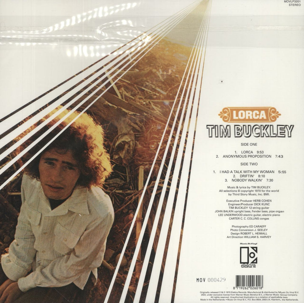 Tim Buckley Lorca - Silver Vinyl UK vinyl LP album (LP record) 8719262026018