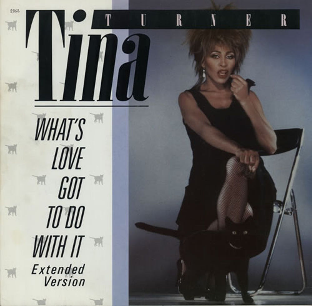 Tina Turner What's Love Got To Do With It UK 12" vinyl single (12 inch record / Maxi-single) 12CL334