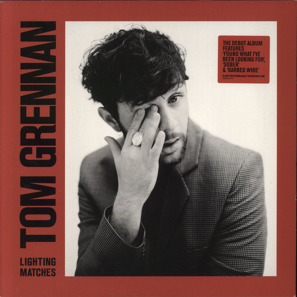 Tom Grennan Lighting Matches - Red Vinyl UK vinyl LP album (LP record) 88985491761