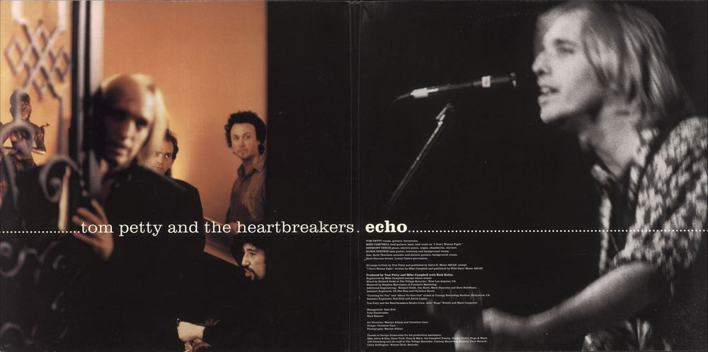 Tom Petty & The Heartbreakers Echo - 180gm - Stickered Shrink US 2-LP vinyl record set (Double LP Album)