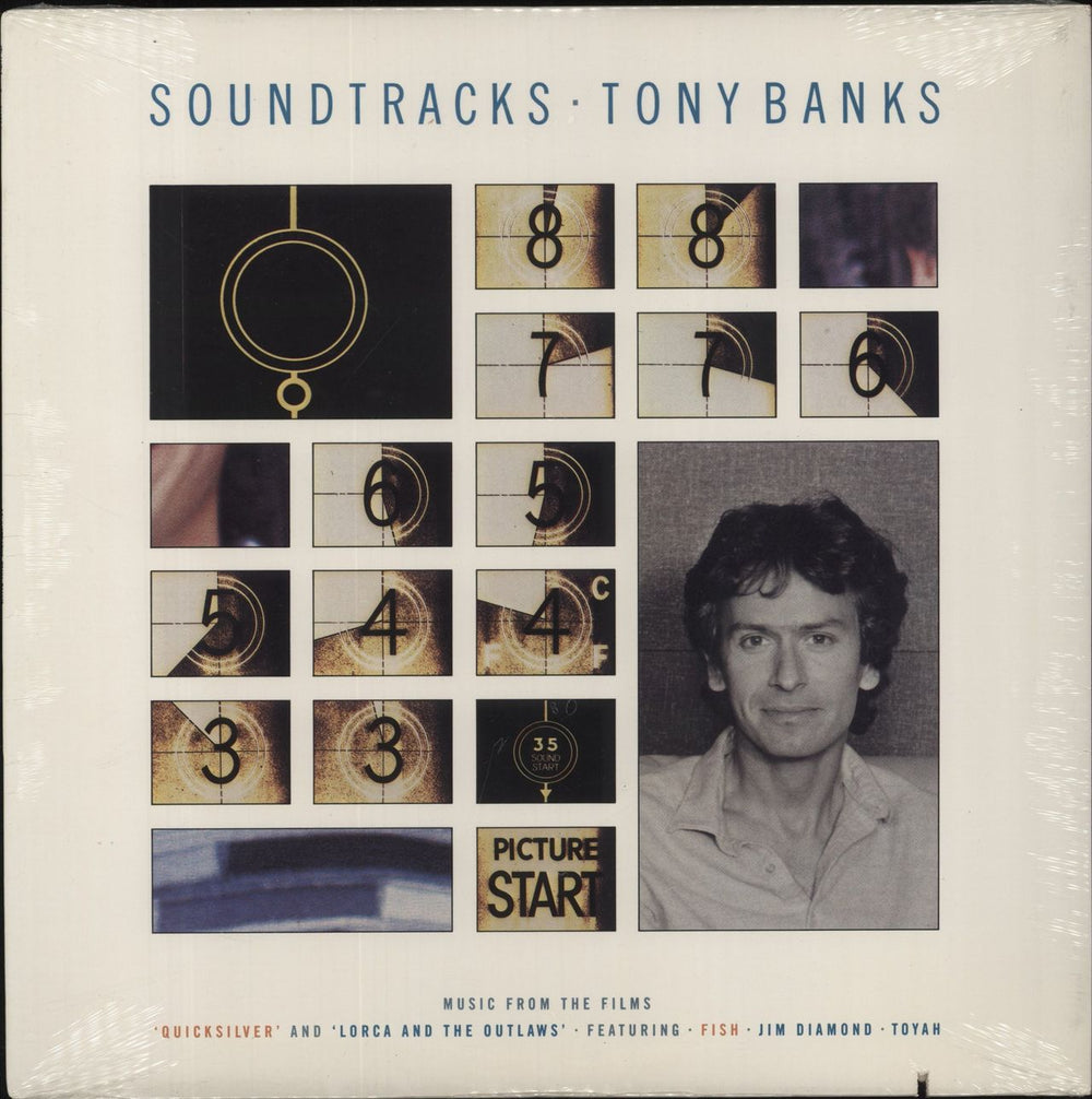 Tony Banks Soundtracks - Sealed US vinyl LP album (LP record) 81680-1