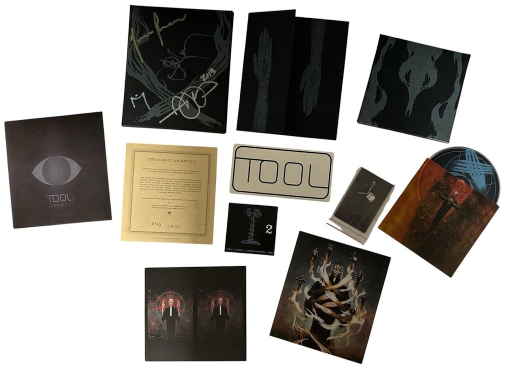 Tool Opiate  - 21st Anniversary - Autographed US CD album (CDLP)