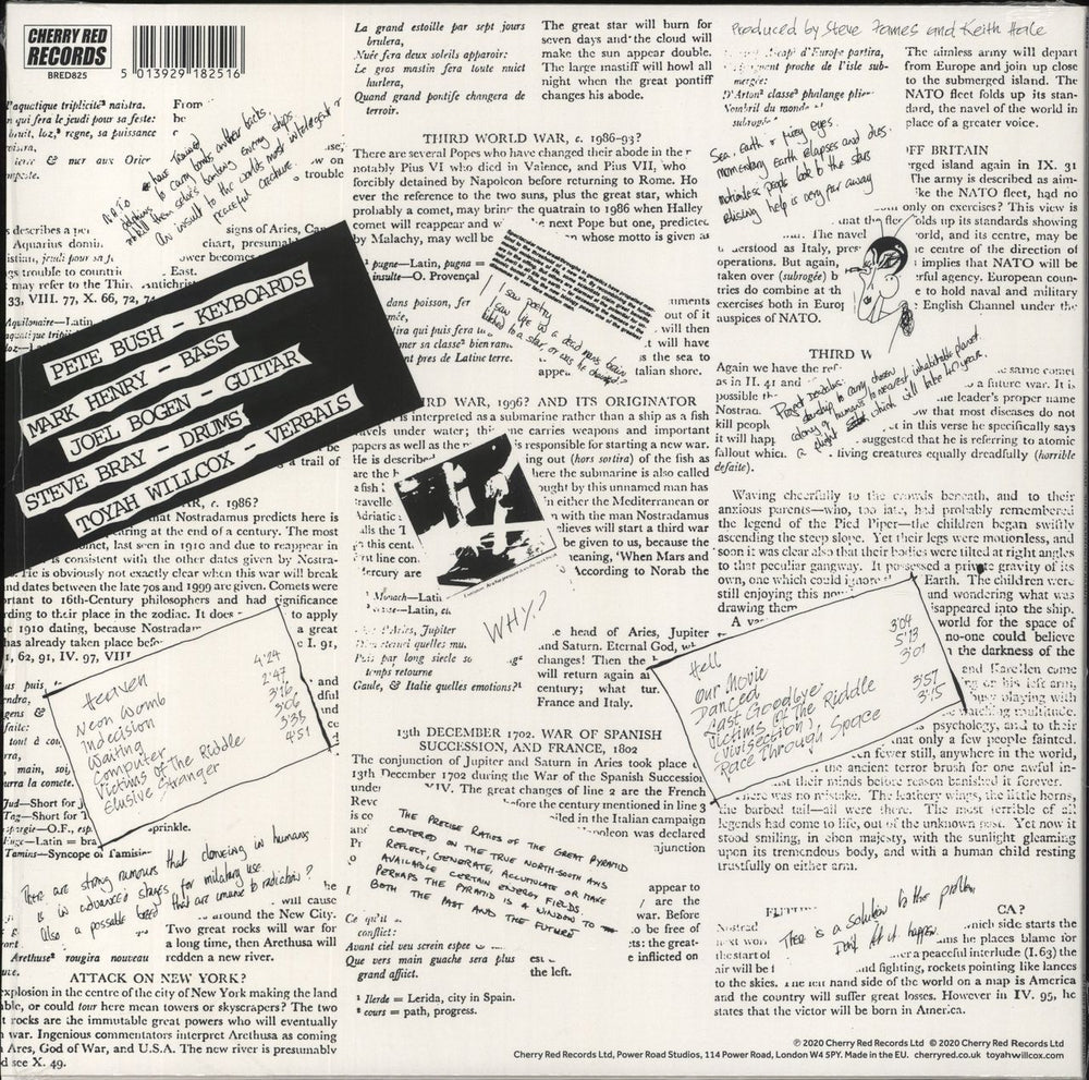 Toyah Sheep Farming In Barnet - White Vinyl UK vinyl LP album (LP record) 5013929182516