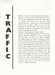 Traffic In Concert + Ticket Stub UK tour programme 1971