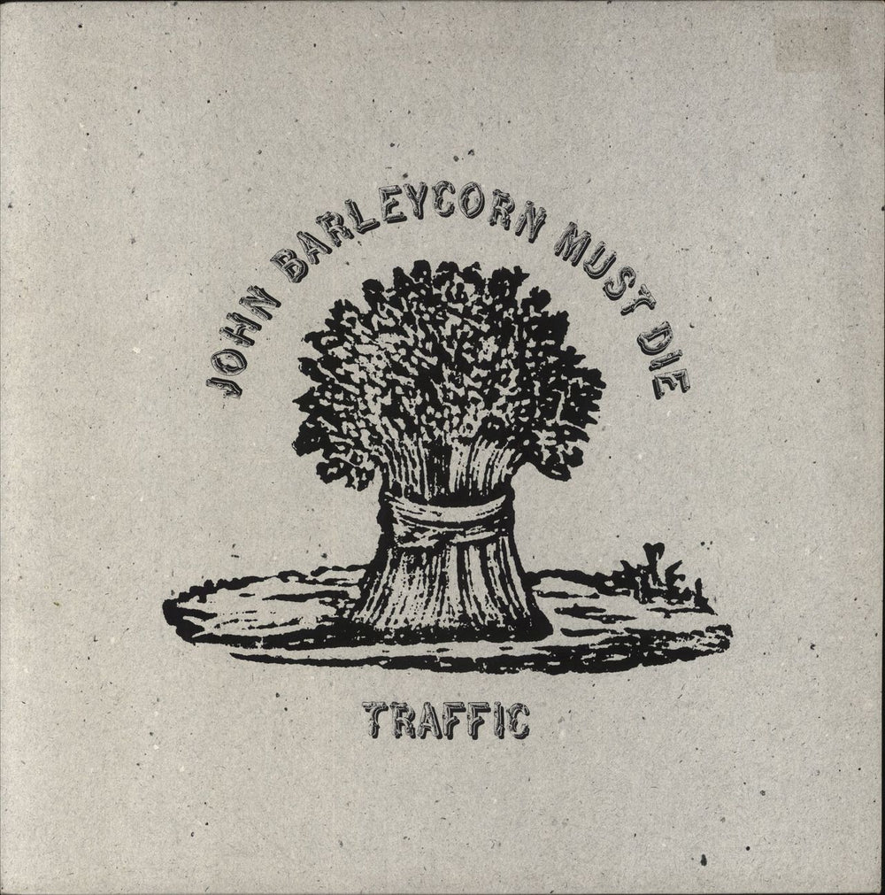 Traffic John Barleycorn Must Die - blue label UK vinyl LP album (LP record) ILPS9116