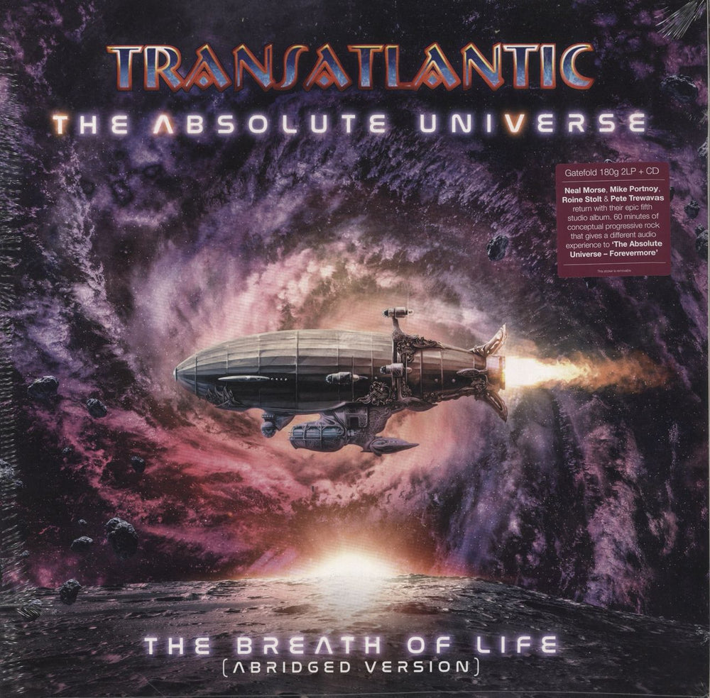 Transatlantic The Absolute Universe - The Breath Of Life (Abridged Version) + CD UK 2-LP vinyl record set (Double LP Album) IOMLP574