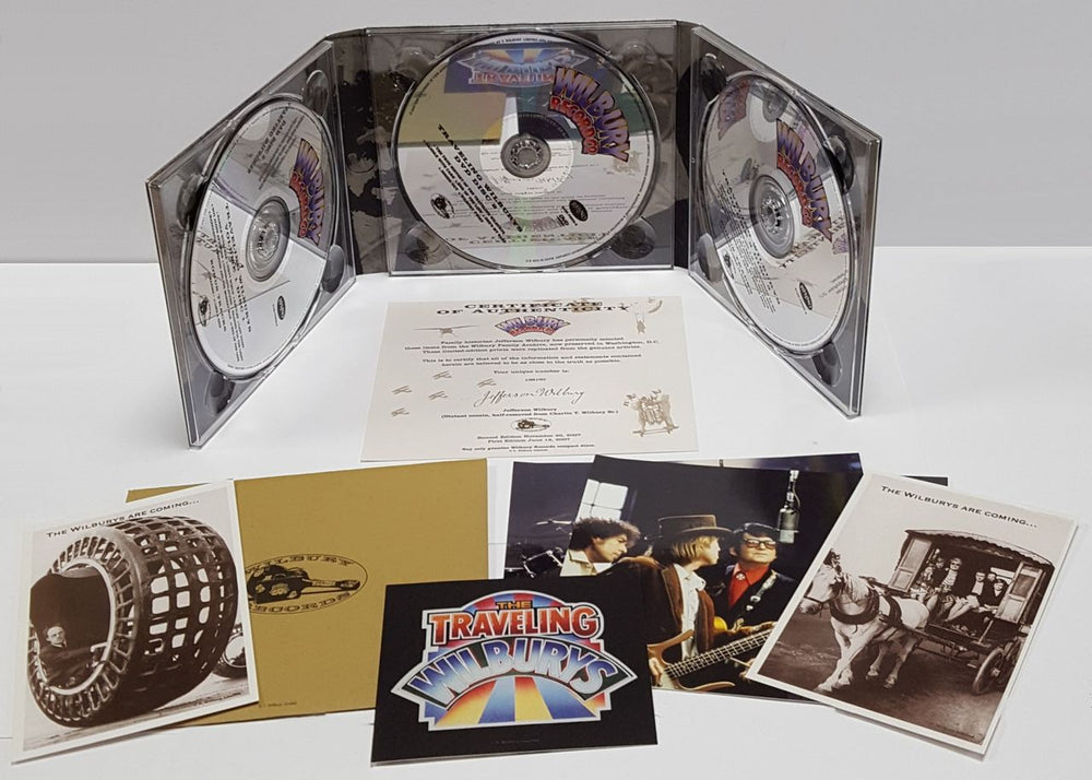 Traveling Wilburys Collection - 2nd Edition US 3-disc CD/DVD Set