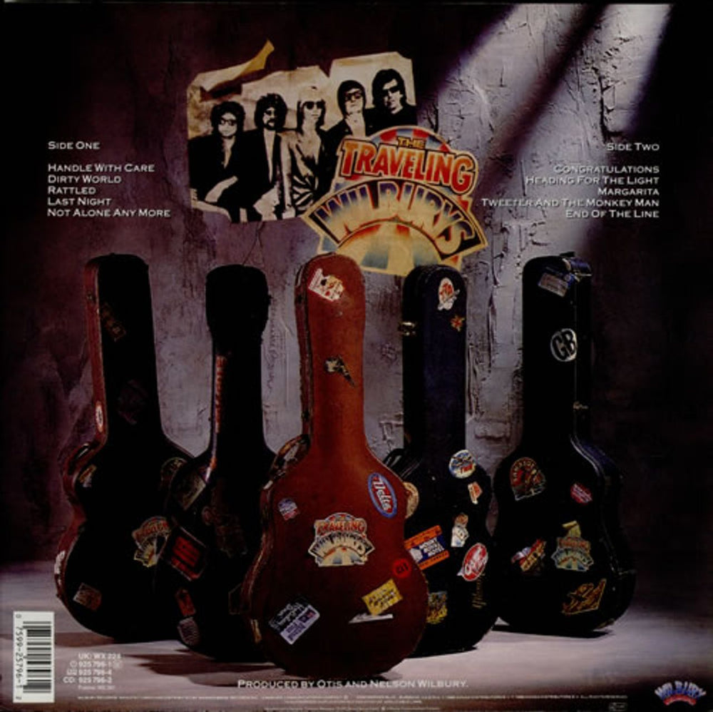 Traveling Wilburys Volume One UK vinyl LP album (LP record) TRVLPVO60515