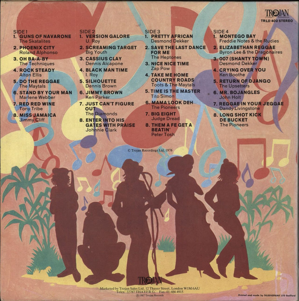 Trojan Records The Trojan Story UK 2-LP vinyl record set (Double LP Album)